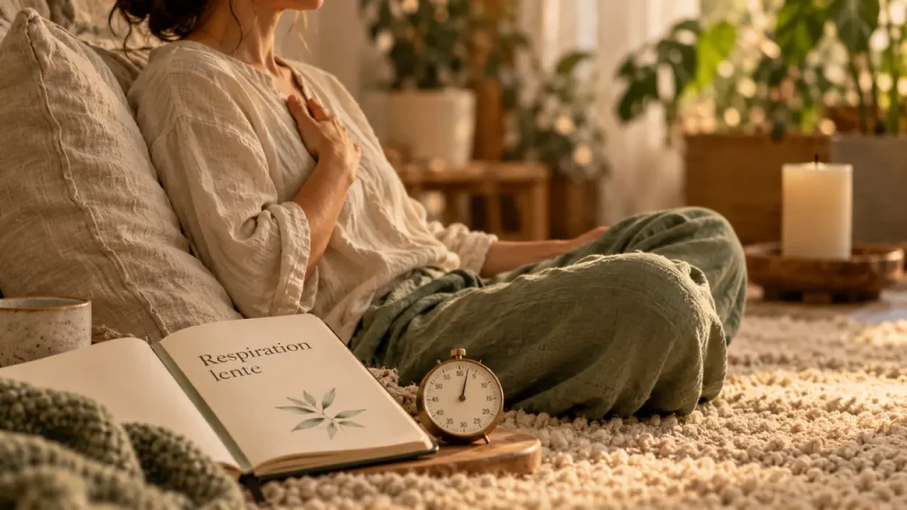 Breathwork bienfaits : respiration lente pour réduire le stress